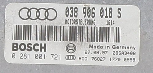 Calculateur moteur audi 1 - moteur,