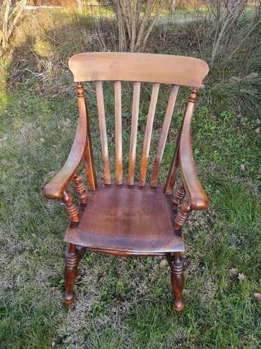 Fauteuil bois fruitier - bois,
