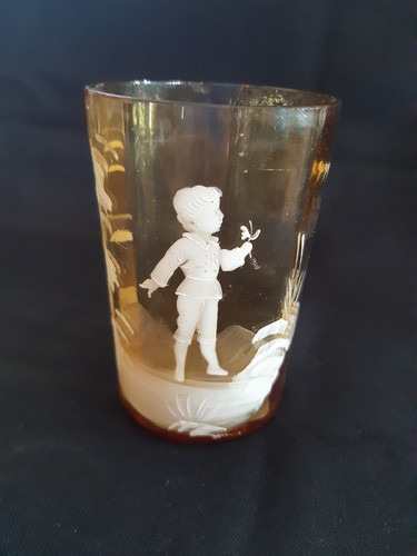 Grand verre gobelet mary - verre,