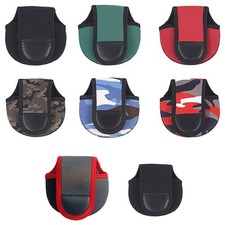 Housse de moulinet de pêche accessoire de pêche aspect noir élégant