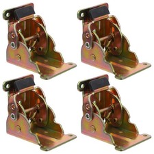  Charnières pliantes pour pieds de Table, 4 pièces, supports métalliques,