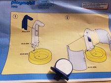 miroir / pour salle de bain / maison moderne playmobil 3969