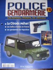 FASCICULE 22 POLICE GENDARMERIE  CITROEN MEHARI  / JOUET 404 BREAK DINKY TOYS