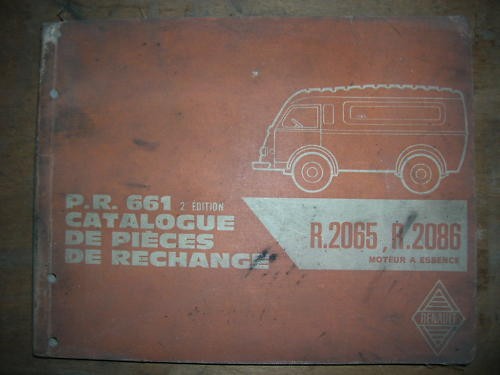 Catalogue piece rechange - piece,