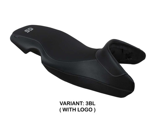 Housse selle mogan noir bl - noir,
