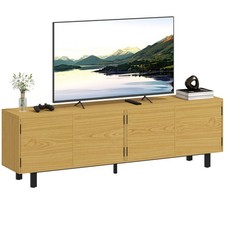 HOMCOM Meuble TV 180x35x55.5cm