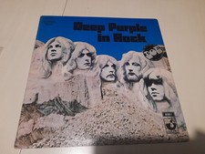 DEEP PURPLE LP 33 Tours " IN ROCK " Pathé Marconi Pressage Français 1970 / VG
