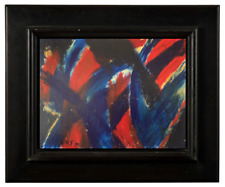 ANCIENNE PEINTURE ABSTRACTION LYRIQUE SIGNEE GS 1956 POUR GERARD SCHNEIDER ?