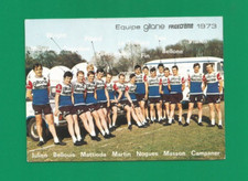 CYCLISME carte équipe