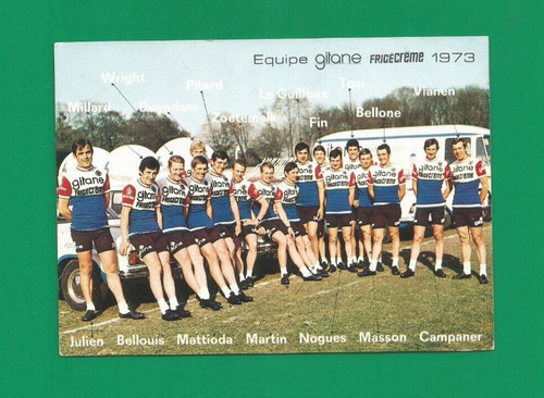 Cyclisme carte équipe - cyclisme,