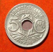 5 centimes Lindauer  1938 avec points  spl  non circulée!