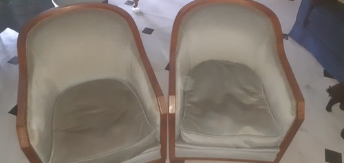 Paire fauteuils art - de, déco