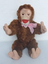 Ancien Jouet Singe 53 CM DDR En Laine De Bois Jouets Gehren ?