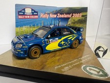 VITESSE SUBARU IMPREZA WRC #1 SOLBERG MILLS RALLY NEW ZEALAND 2004 1/43