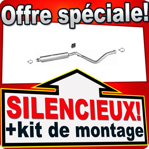 Silencieux intermédiaire pour - silencieux,