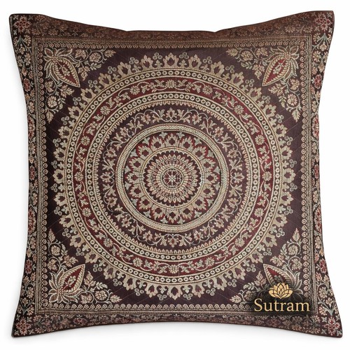 Housse coussin soie - coussin, en