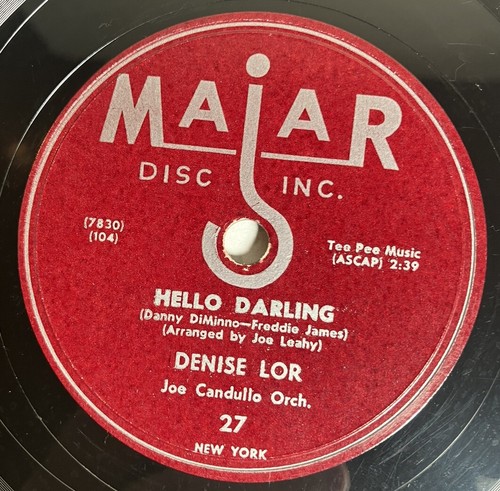 Denise lor hello - -, darling
