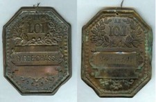 Plaque de métier - CROIX