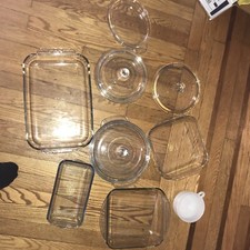 11 Pièce Vintage Verre