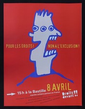 Affiche originale NON A