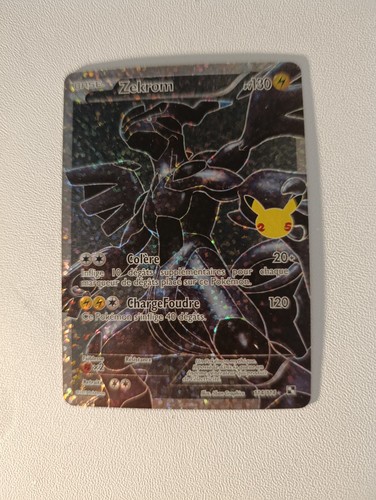 Carte pokemon zekrom - carte,