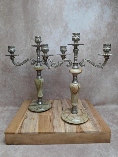 Paire chandeliers vintage 3 - paire,