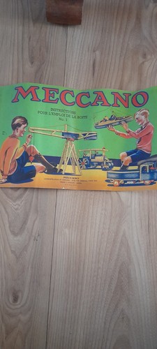 Notice meccano instruction - notice,