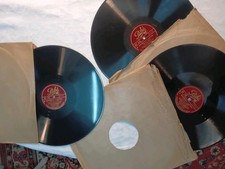 Lot 3 disques 78 tours 30 cm Pathé POT 202 / 206 / 208 – Divertimento (Mozart) –