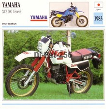 Fiche Moto : YAMAHA XTZ 600