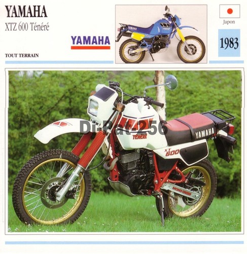 Fiche moto yamaha - yamaha, 600