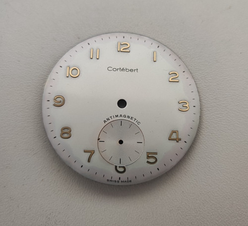 Cortebert pocket watch dial - cortebert,