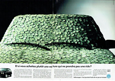 Publicité Advertising 03 24  1991  Volkswagen Golf Boston  vw  2 pages 25.3.24