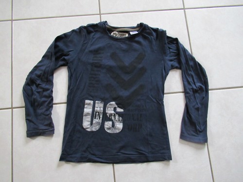 Tee shirt garçon ans bleu - 10,