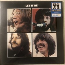 The Beatles Let It Être LP 50TH Anniversaire Wal-Mart Exclusive Avec 4 Neuve