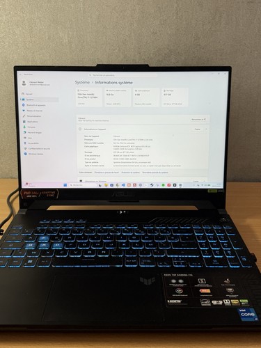 Asus tuf gaming f15 12700h - asus,