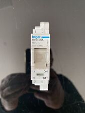Interrupteur modulaire HAGER 25A à voyant Ref : SB125