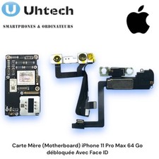 Carte Mère (Motherboard) iPhone 11 Pro Max 64 Go débloquée Avec Face ID