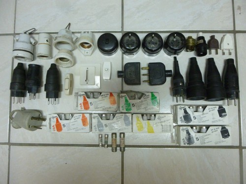 Lot ancien appareillages - ancien,
