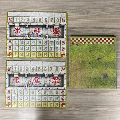 Blood bowl humains - blood, orques