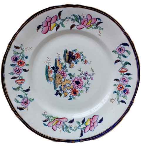 Antique assiette société - antique,