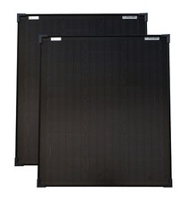 Panneau Solaire 2 Pièces 50 W Noir Mono Cellule Solaire 630x545x35 92084