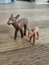 playmobil biche et son petit