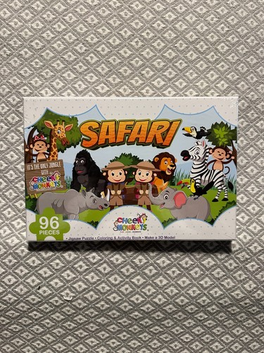 Cheeky monkeys jungle piece - cheeky, 96-piece