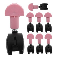 Lot de 8 roulettes pivotantes de rechange pour cage à chat chien pour un