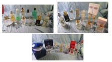 28 flacons de parfum eau de
