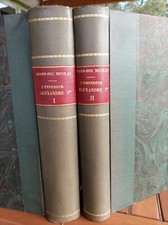 1912 L'EMPEREUR ALEXANDRE Ier ÉTUDE HISTORIQUE 2 t. GRAND DUC NICOLAS RUSSIE