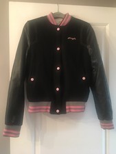 Veste femme taille 10 pinanas noir, gris et rose