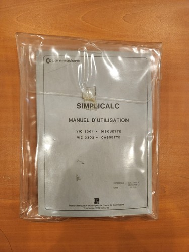 Rare neuf simplicalc 1981 - neuf,