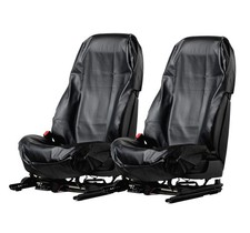 2 Économiseur de Siège Couvre-Siège Housse Simili Cuir Voiture Eco L&P