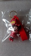 Minnie mouse keyring keychain